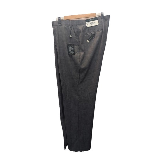 NEW Lauren Ralph Lauren Sz 44x30 Wool Grey Pants Suit Separate Office